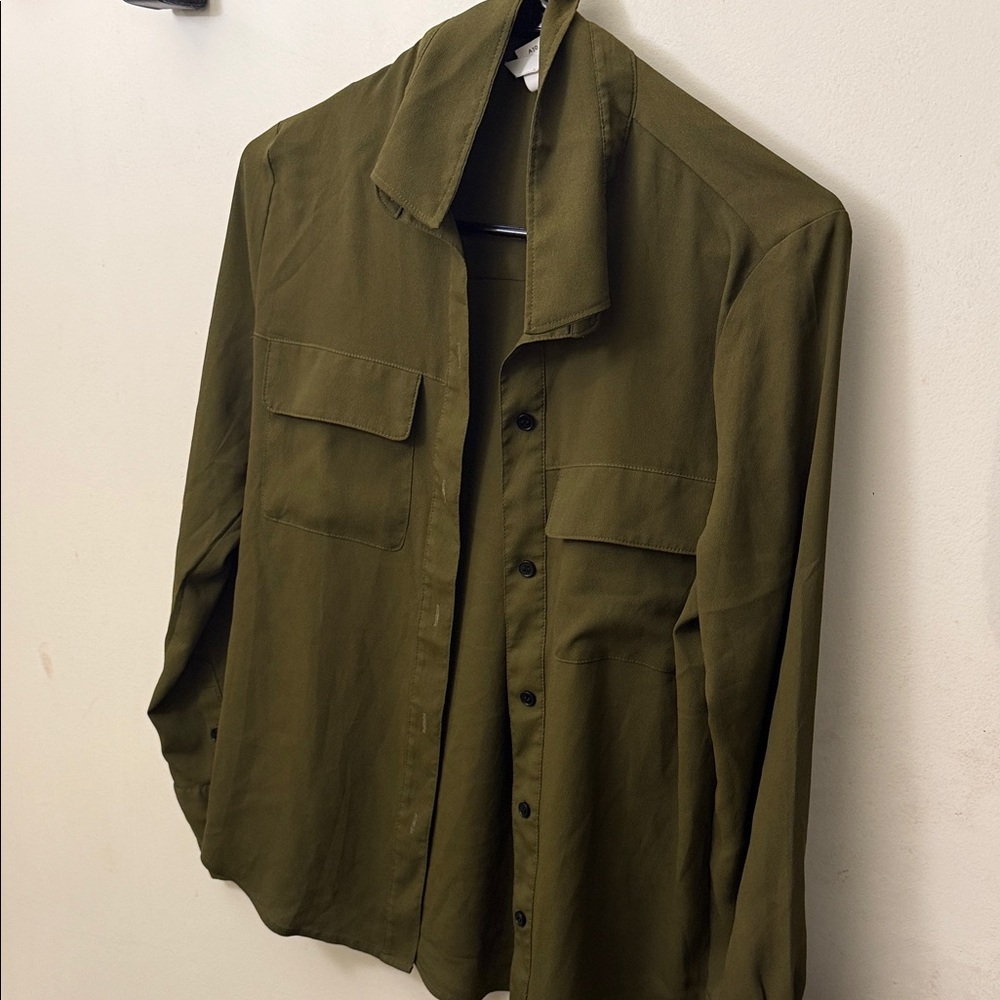 Olive Green Shirt